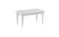 Bottsa Mini-Figur Esstisch weiss 11x 6,5x 6,5cm