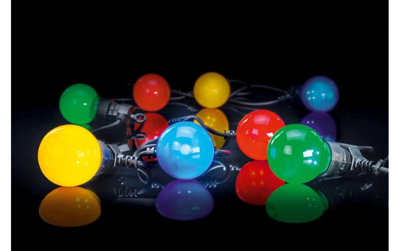 STT LED Partykette bunt 10 LED, 3m