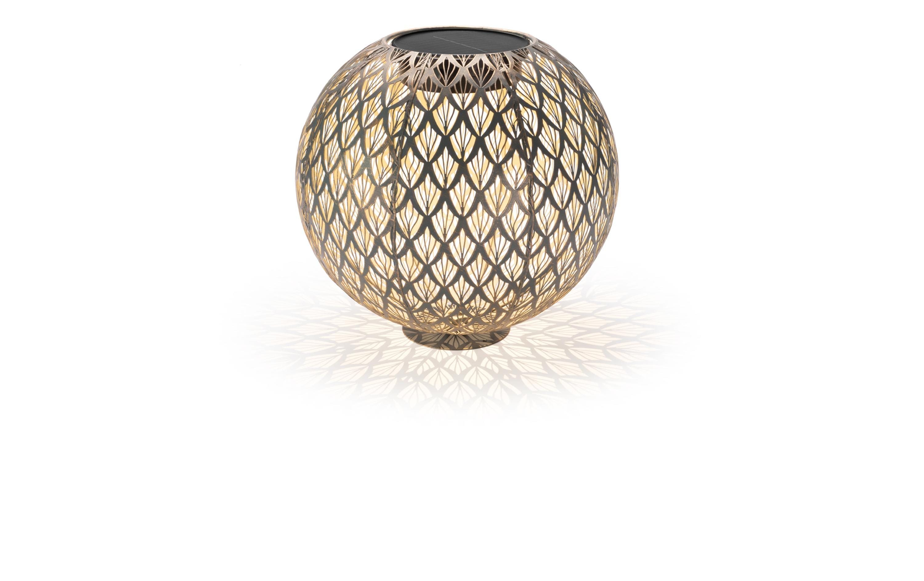 STT Solar Antic Ball Emilia 30, marine 1LED ww, D30cm, Gartenstick