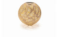 STT Solar Antic Ball Feather 40, sand 1LED ww, D40cm, Gartenstick