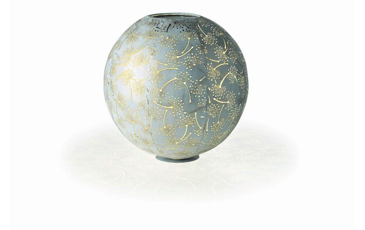 STT Solar Antic Ball Dandelion40 1 LED ww, D40cm, blue
