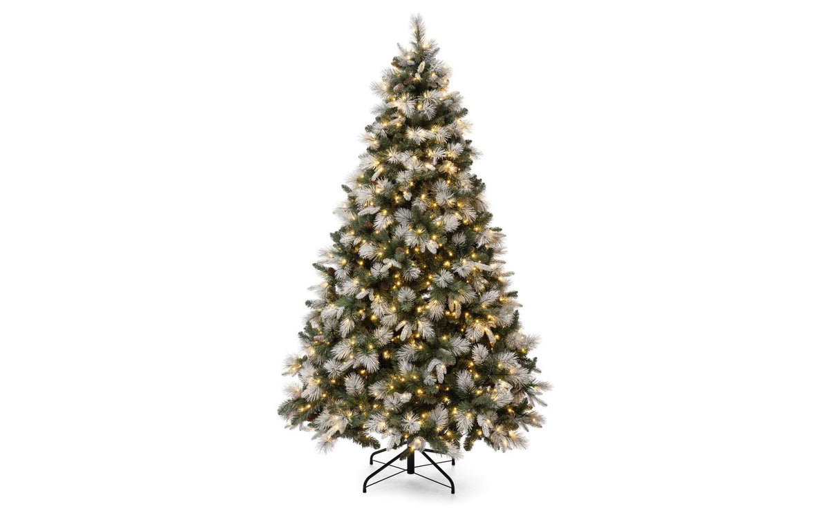 STT LED Weihnachtsbaum Frosted 250 830LED, ww, H250cm, green