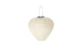 STT Solar Lanterne drop weiss 1LED ww, D30XH28cm,