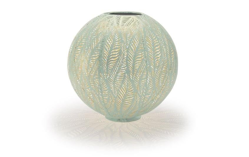 STT Solar Antic Ball Lara 40, hellmint 1LED ww, D40cm, Gartenstick