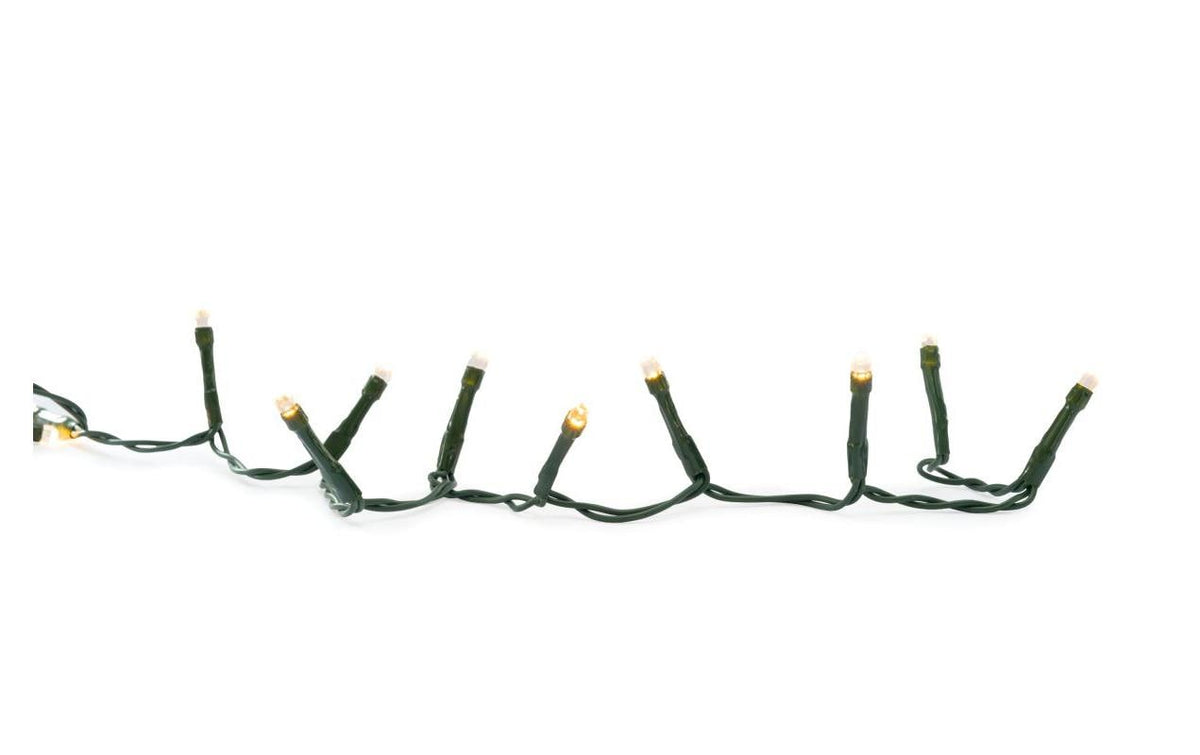 STT Lichterkette Recharge String 100 100LED ww, 5m, green,8 funct