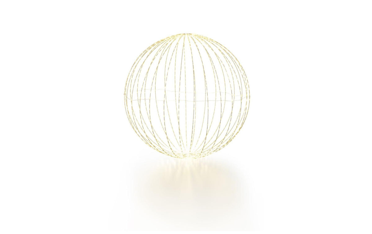 STT LED Figur Royal Ball Ø 80cm Kabel 5m, zusammenfaltbar für Verstauung