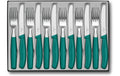 Victorinox Classic Tafelbesteckset 12 grün 12tgl. Gabel+ Messer