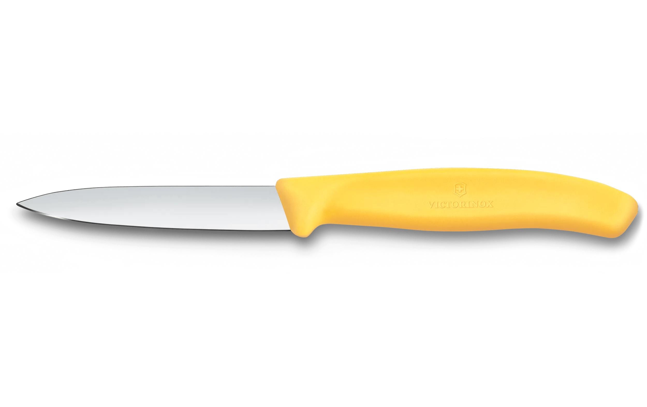 Victorinox Classic Gemüsemesser 8cm gelb Mittelspitz