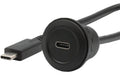 EXSYS EX-49222, Einbau-Adapter USB-C USB 3.2 Gen2, Buchse-Stecker, 30cm