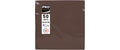 PRO nappe Cocktail Servietten 20x20 cm 50 Stk, Schoko, 2-lagig, Papier
