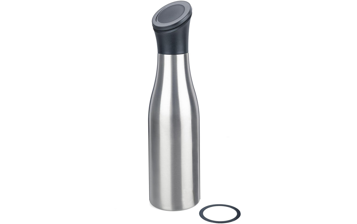 Troika Thermoflasche mit MagSafe silber 550ml, Doppelwand-Isolierung, 3M Kleber