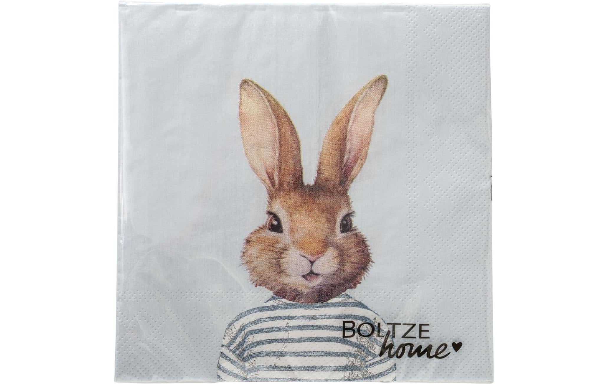 Boltze Osterserviette Jonas 20 Stück, 16.5x16.5cm