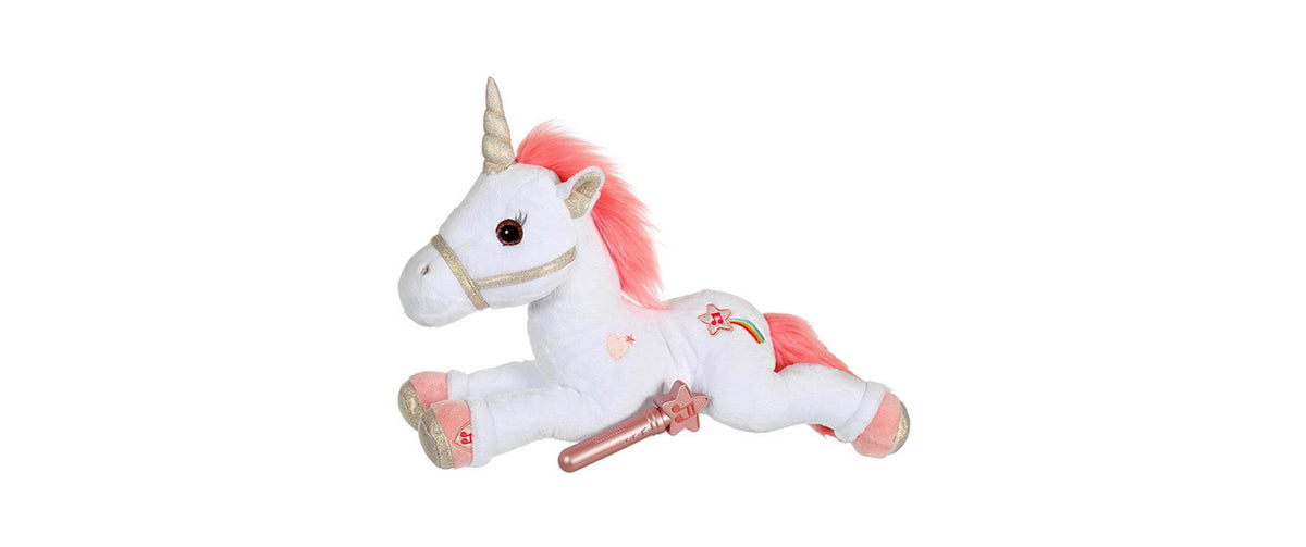 Funktionsplüsch Einhorn 35cm mit Licht & Sound
