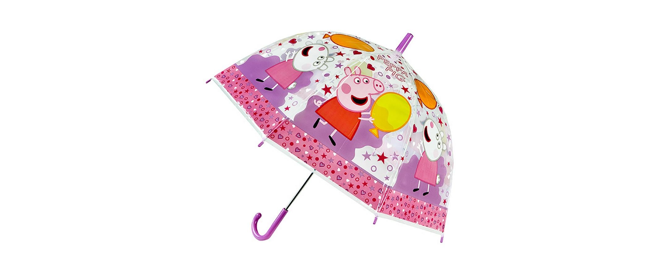 Undercover Regenschirm Peppa Pig Länge: 66 cm, Durchmesser: 69 cm