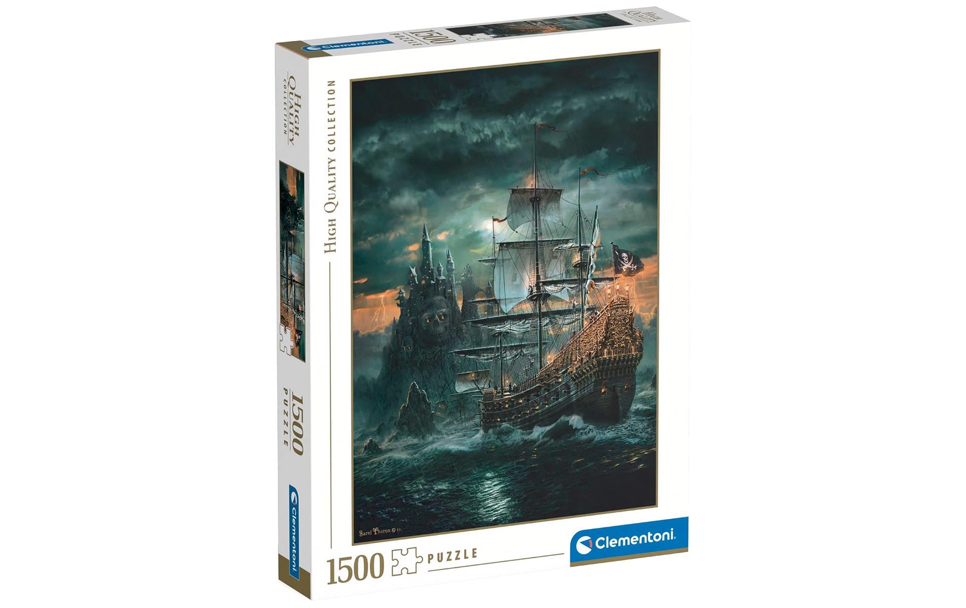 Puzzle Piratenschiff Teile: 1500, 59 x 84.5cm