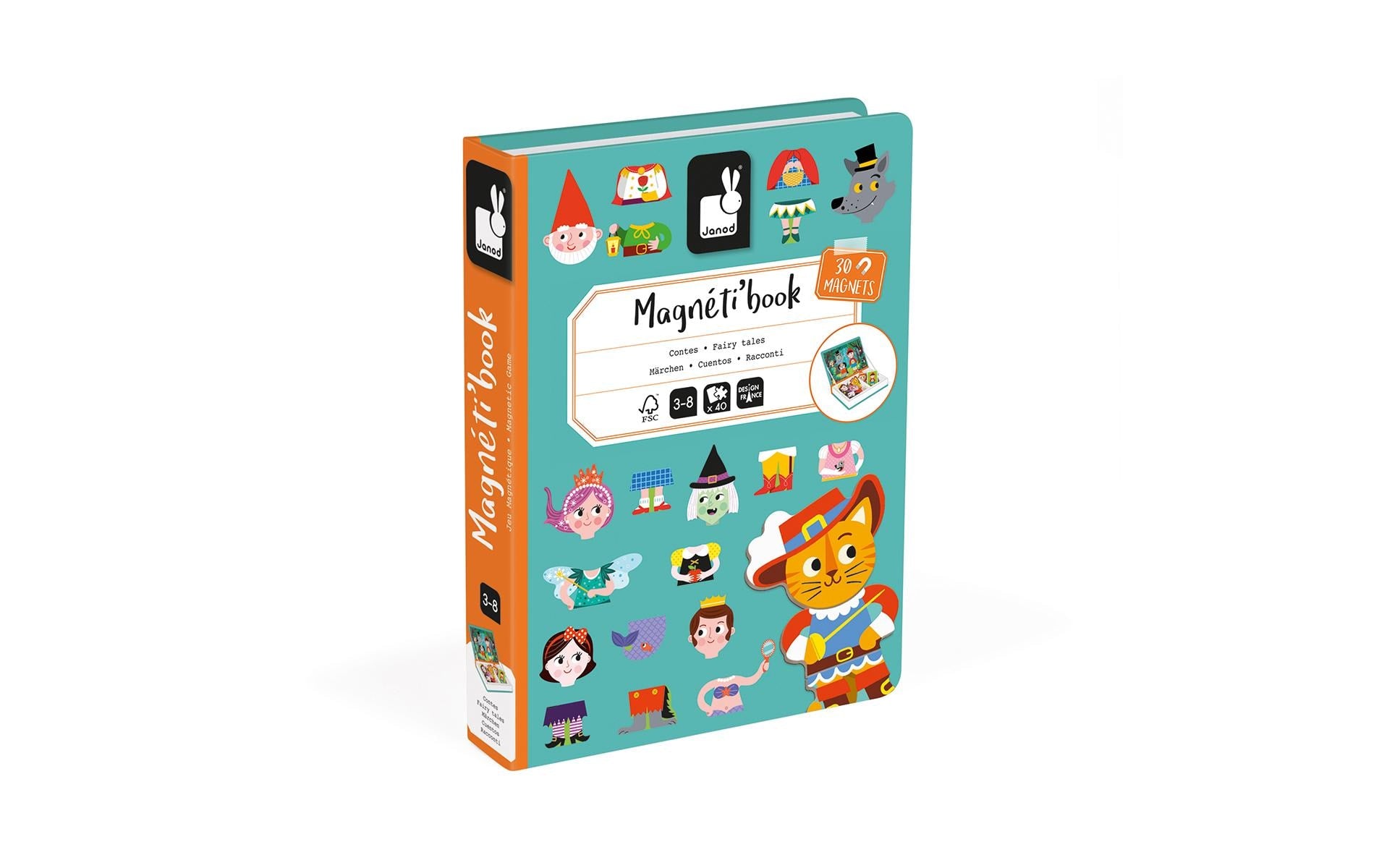 Magnetbuch Märchen Alter ab: 3 Jahren