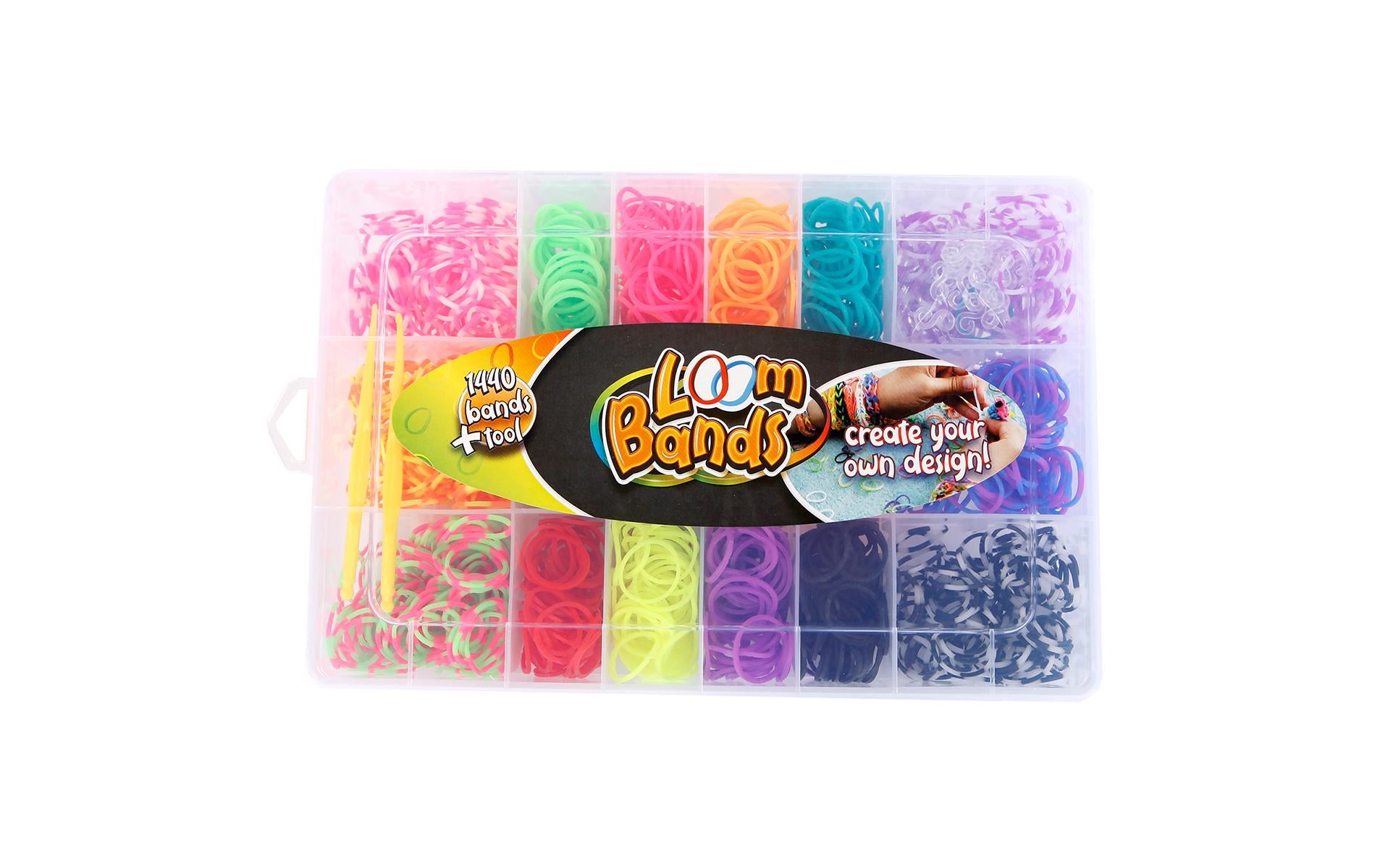 Loom Bands Set 1440 Ringe