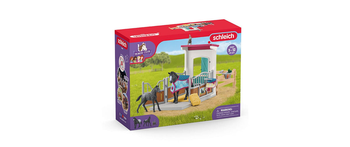 Schleich Pferdebox mit Stute und Fohlen Horse Club
