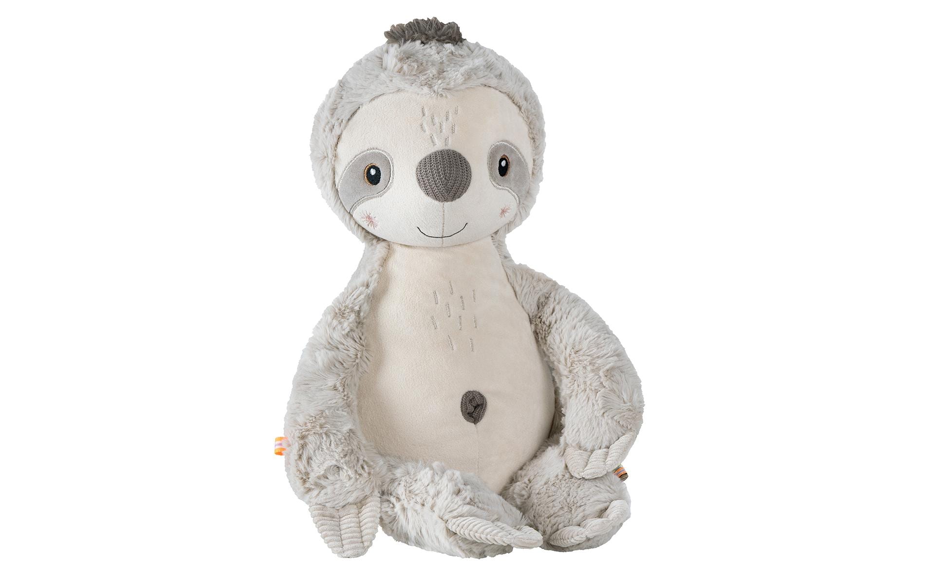 Fehn Kuscheltier Faultier XL Grau/Beige ab 0+ Monaten