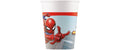 Spiderman Pappbecher 200 ml, 8 Stück, Papier