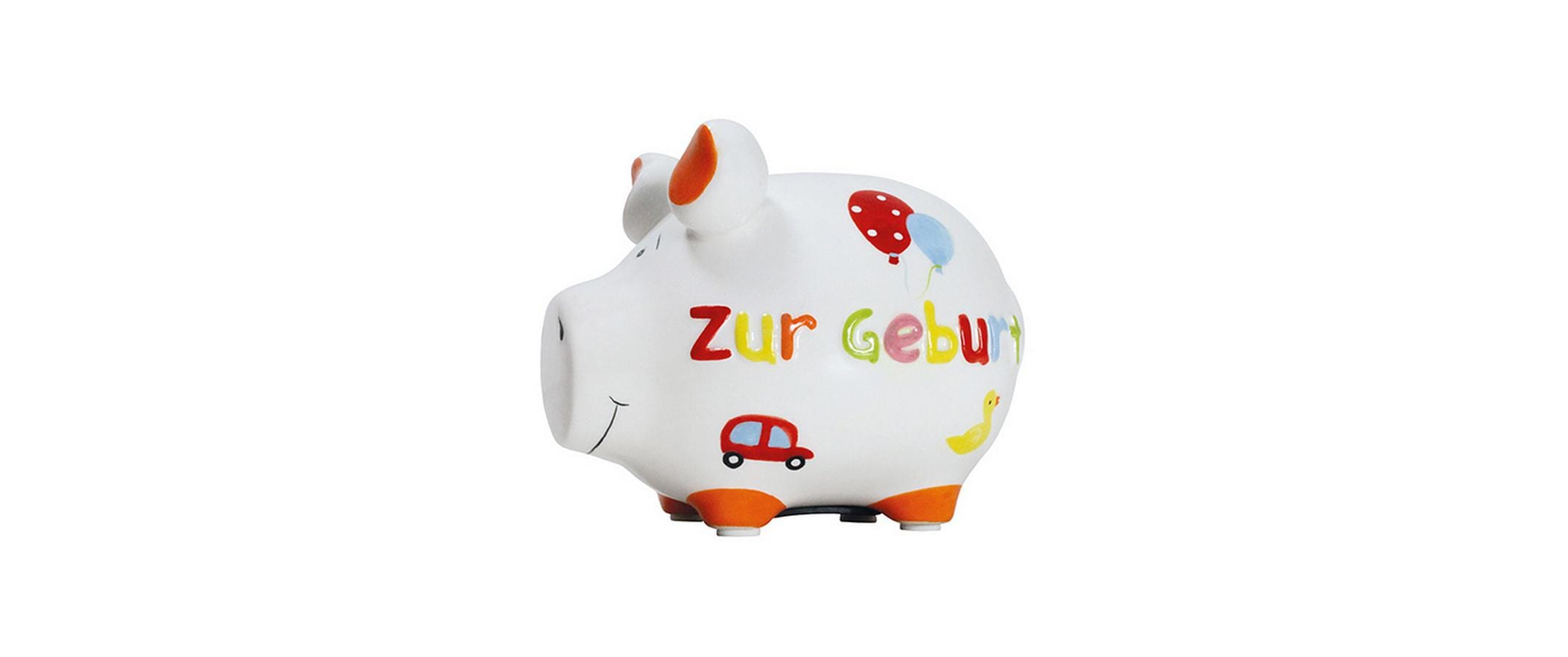Sparschwein Zur Geburt 12.5x9x9cm