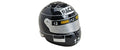 Spardose Motorradhelm schwarz Poly 14x11x11cm