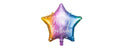 Partydeco Folienballon Happy Birthday farbig, 40 cm