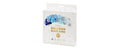 Partydeco Ballon Girlande blau, silber 2 m, 60 Ballons