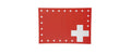 CH Tischsets Schweizerkreuz 40x30cm, 8 Stück