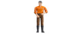 Bruder Spielwaren Mann braune Hose Mann mit hellem Hauttyp/brauner Hose