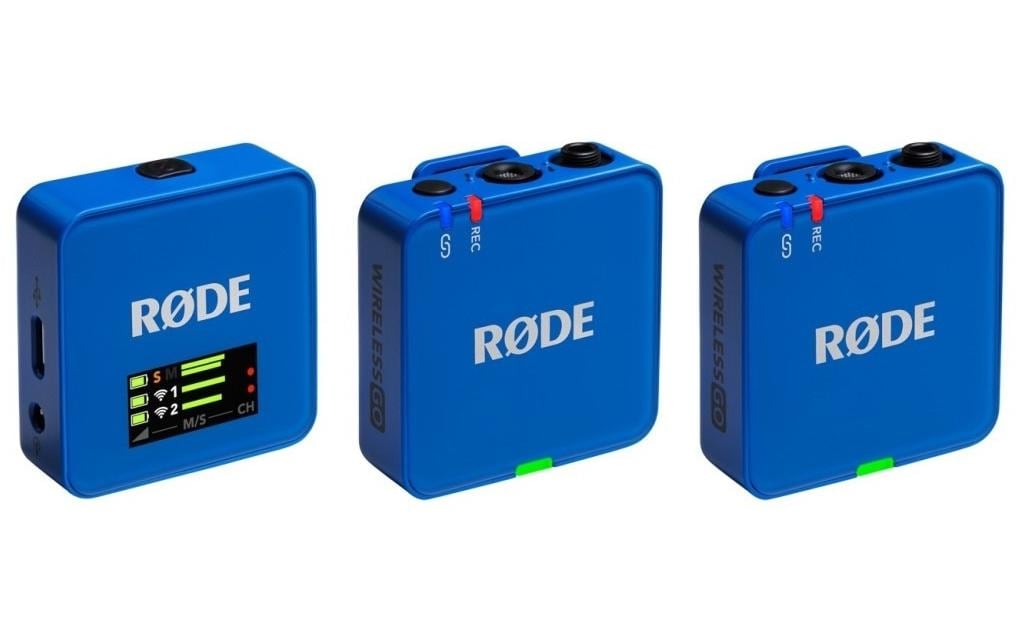 Rode Wireless GO Gen3 Blue 2-Kanal Wireless Mikrofon System