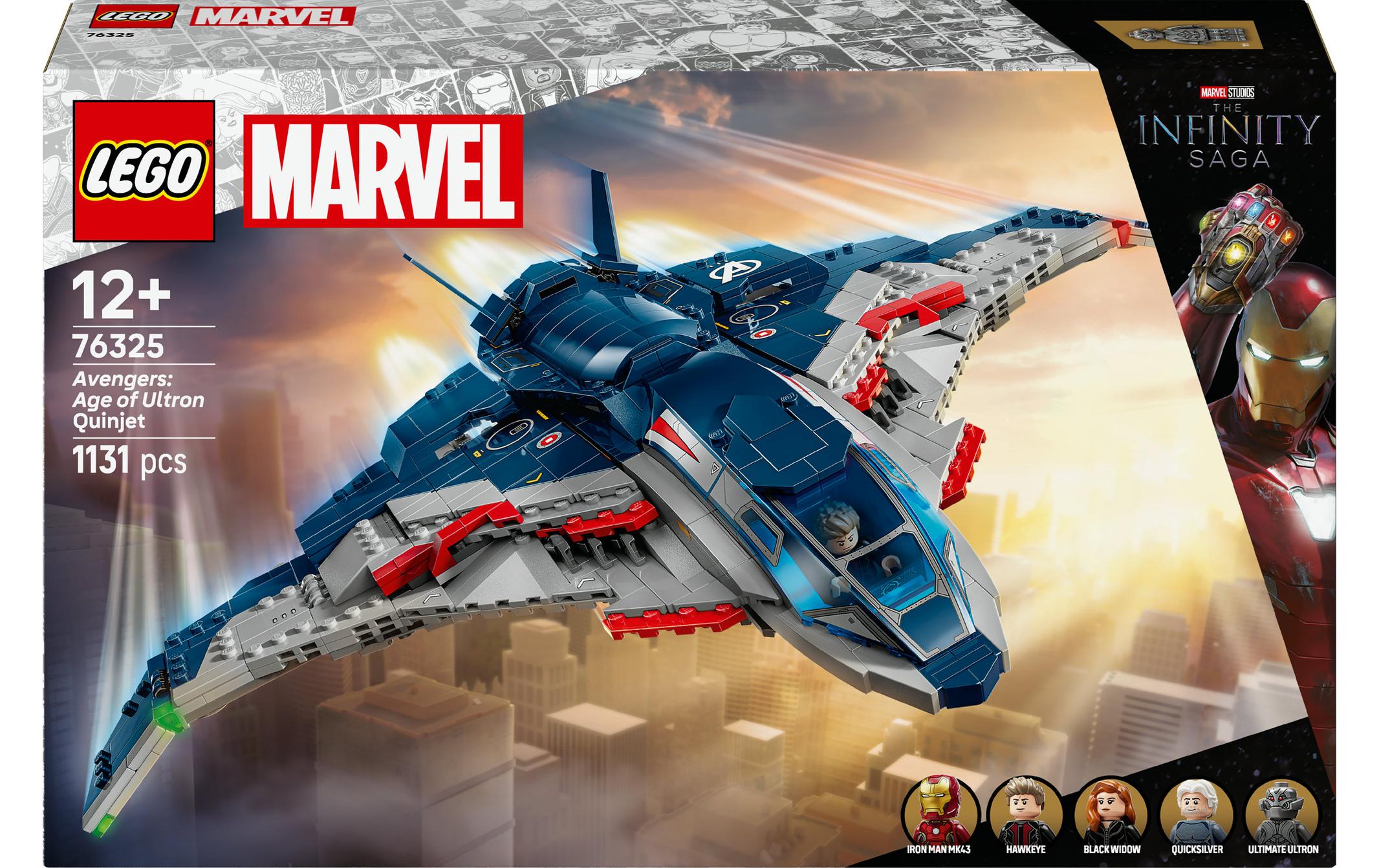 LEGO 76325  Age of Ultron Quinjet LEGO Marvel Super Heroes