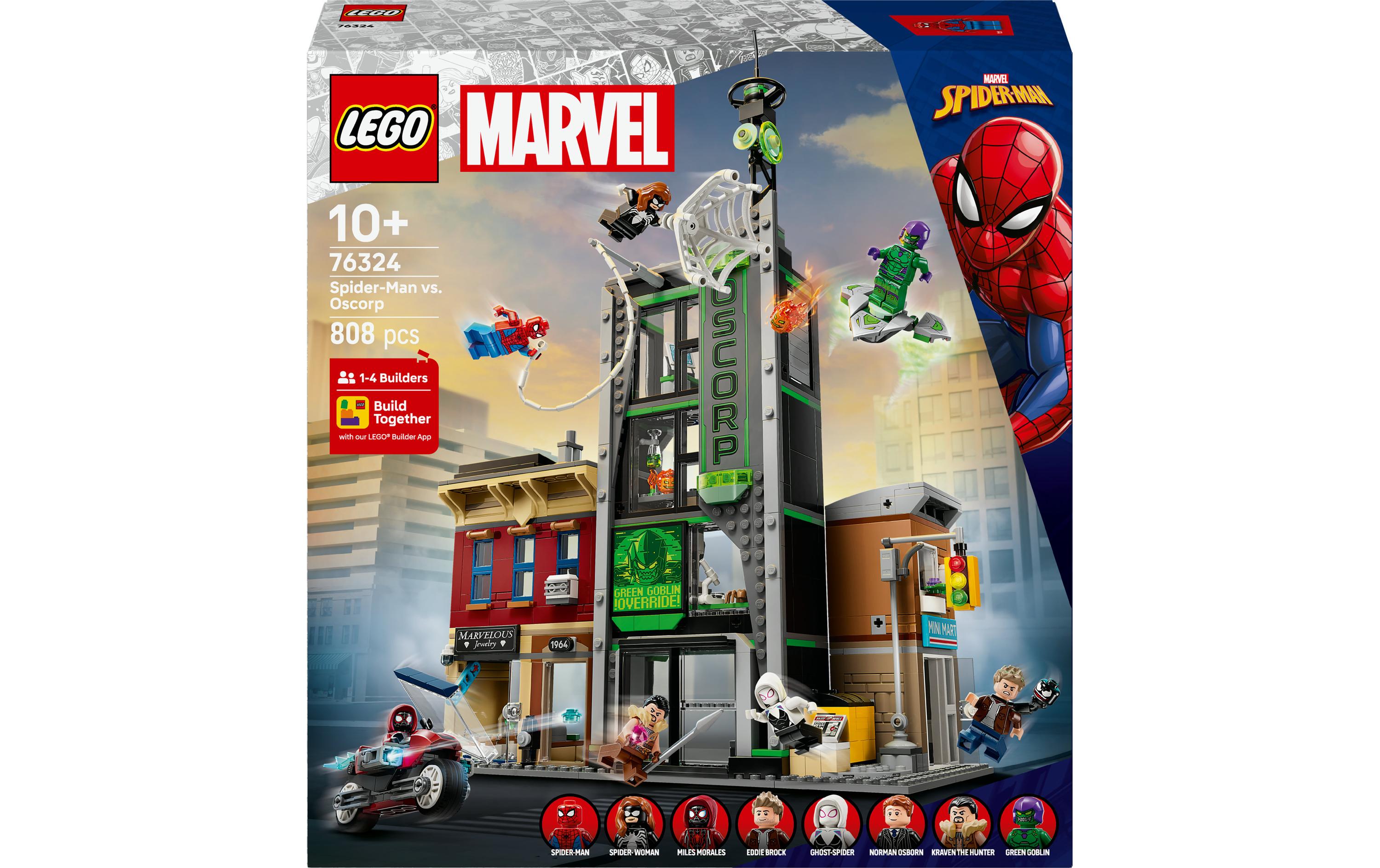 LEGO 76324 Spider-Man vs. Oscorp LEGO Marvel Super Heroes