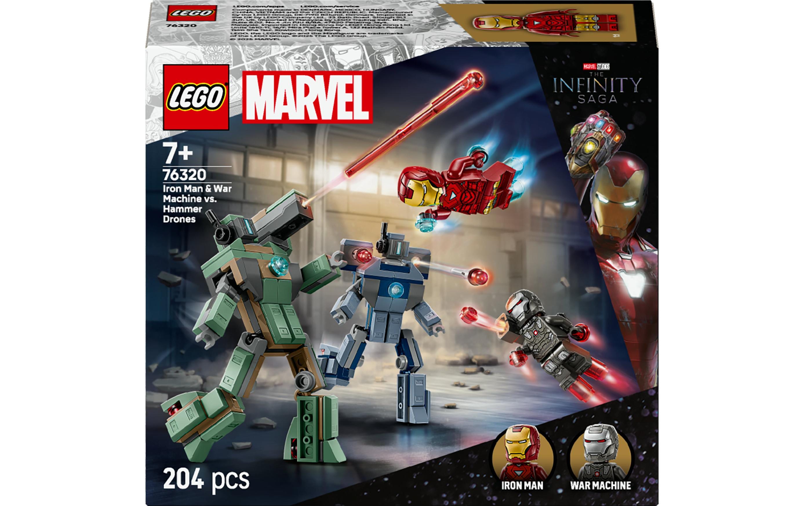 LEGO 76320 War Machine vs. Hammer-Drohnen LEGO Marvel Super Heroes