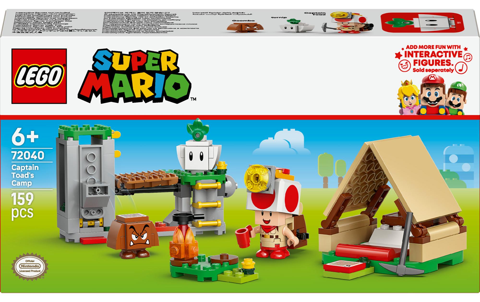 LEGO 72040  Kapitän Toad-Camp LEGO Super Mario