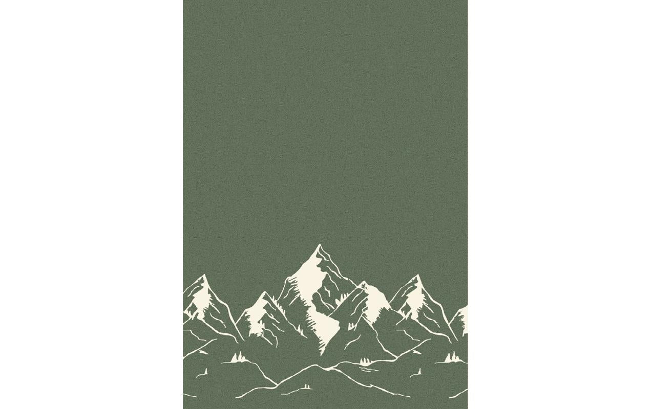 Eskimo Decke Albis 140x200 cm, Oliv 70%Baumwolle, 30%Polyacryl, waschbar 30Grad
