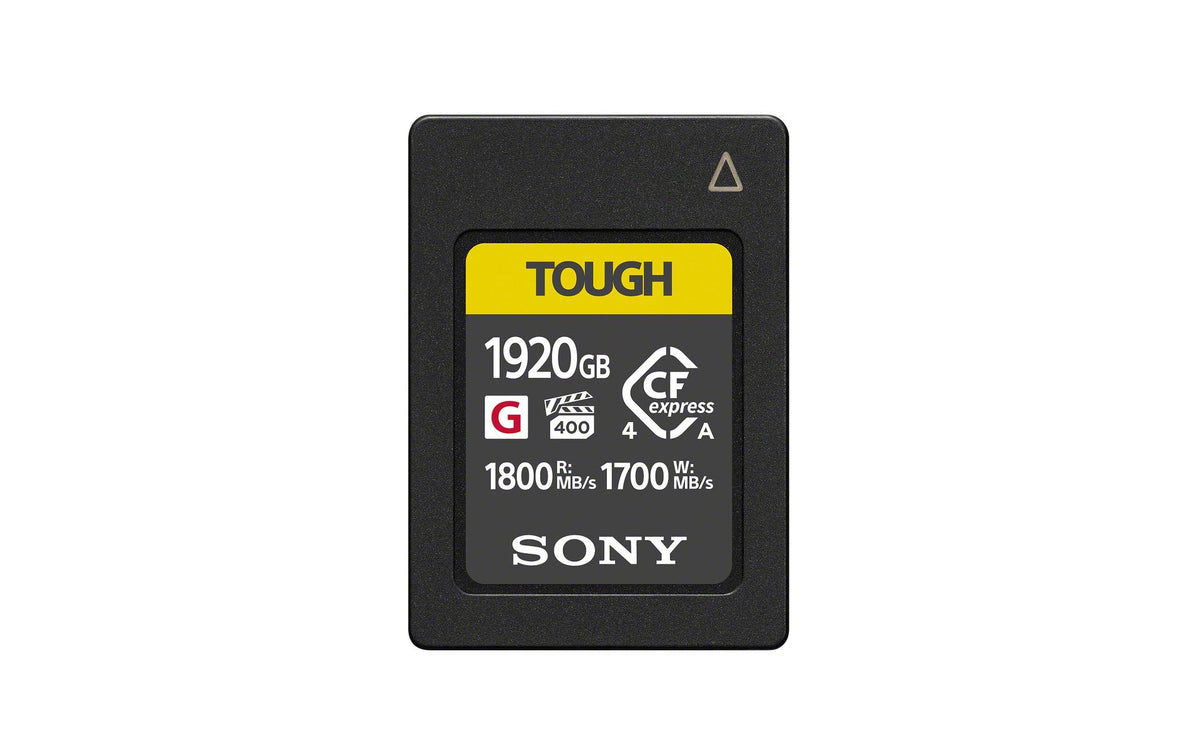 Sony CFexpress Typ-A 1920GB Tough Lesen 1700MB/s, Schreiben 1800MB/s