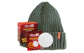 Thermopad BEANIE Merino inkl. 10 Miniwärmer olive
