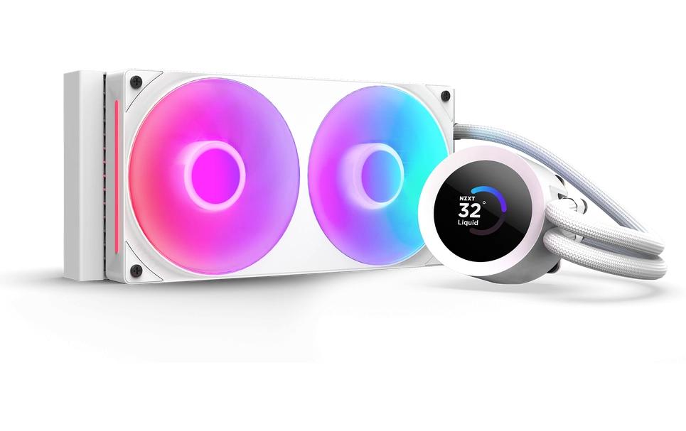 Wasserkühler NZXT Kraken Plus 240 V2 Weiss AMD und Intel S.