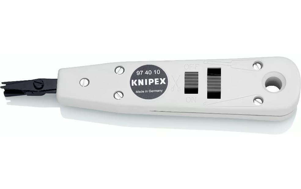 Knipex Anlegewerkzeug 175 mm Für LSA-Plus und baugleich, Ø 0,4 - 0,8 mm