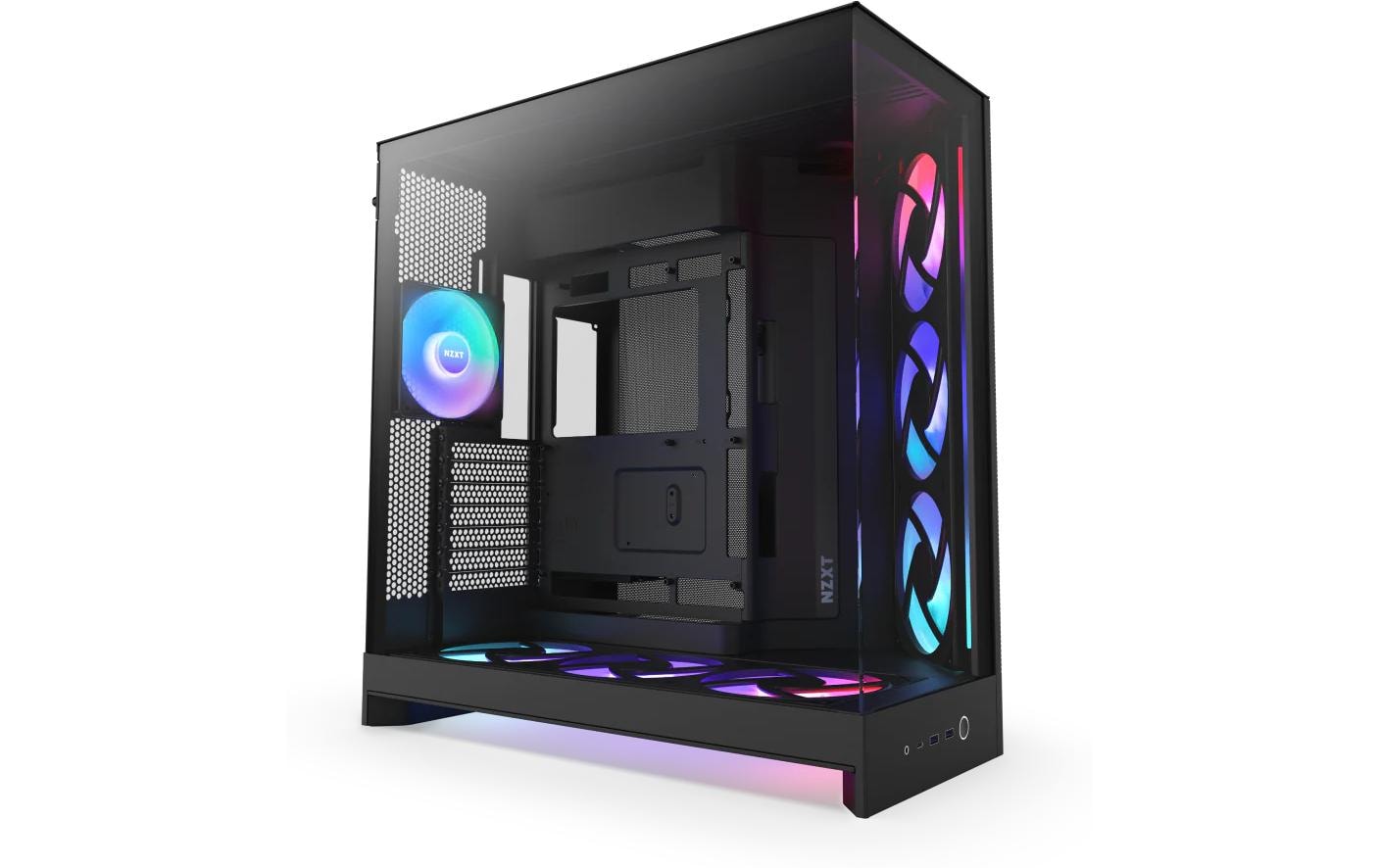 NZXT H9 Flow 2025 RGB+ Schwarz E-ATX, 6x 2.5", 2x 3.5", RGB
