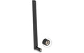 Delock WLAN Antenne, 3-6dBi, WiFi 6 RP-SMA, Dualband 2.4 Ghz 5Ghz, Kippgelenk