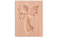 STÄDTER Springerle-Model Engel 5.5x8 cm Birnbaum