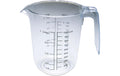 STÄDTER Messkanne 1000ml mit Antirutsch-Gummi