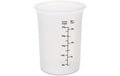 STÄDTER Messbecher 250 ml ø 8x11 cm transparent Silikon