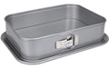 STÄDTER Springform recheckig 33x23x7 cm silber
