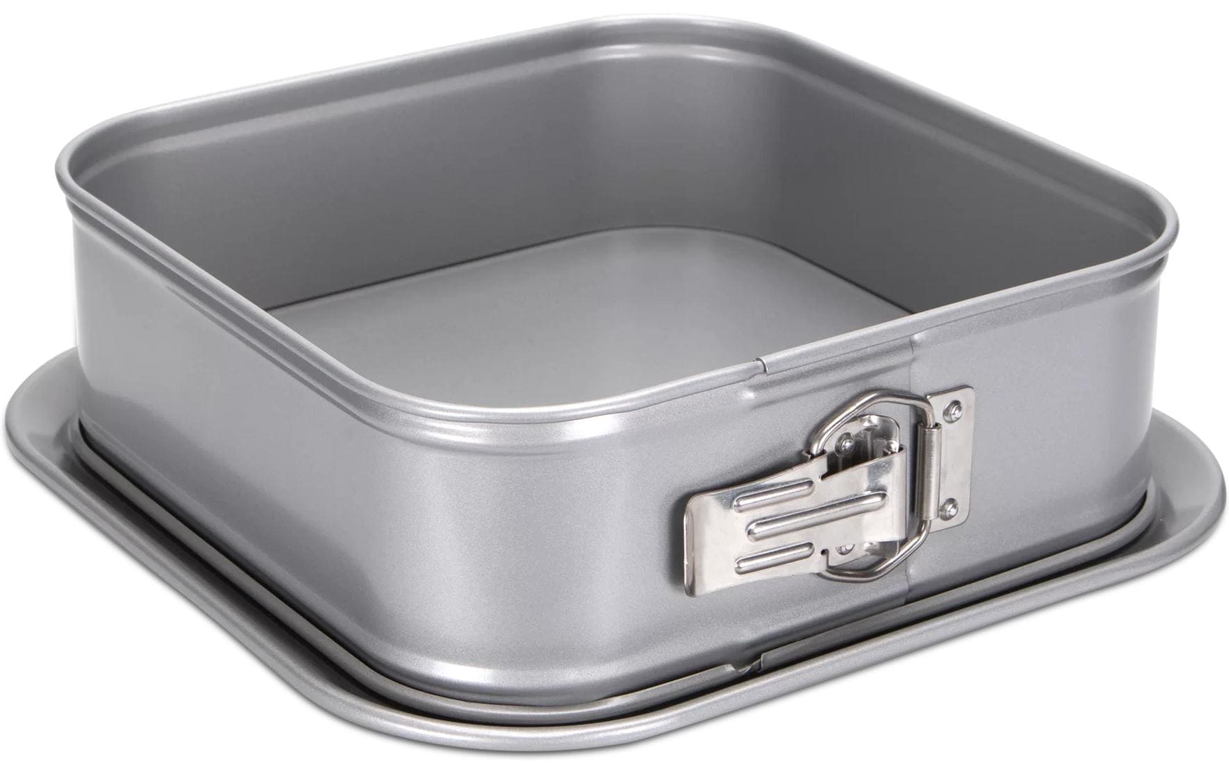 STÄDTER Springform quadratisch 23x23x7 cm silber