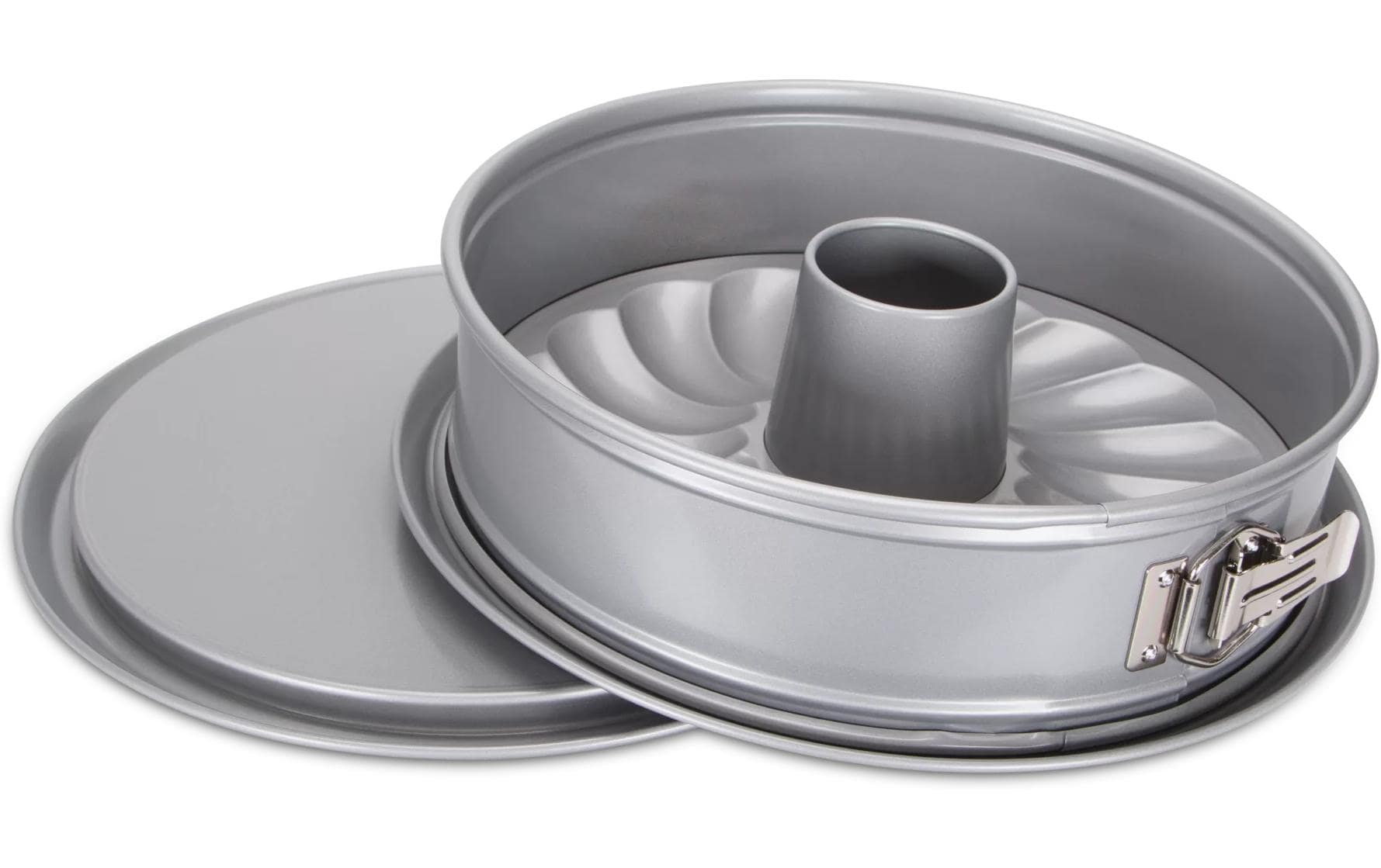 STÄDTER Springform mit Rohrboden ø 28x7 cm silber