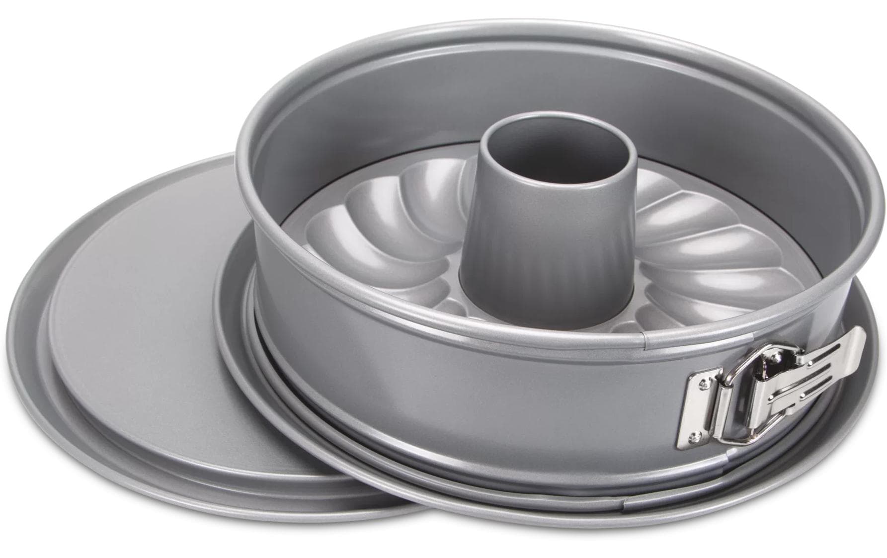 STÄDTER Springform mit Rohrboden ø 26x7 cm silber