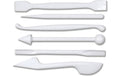 STÄDTER Modellierwerkzeug Profi Set 14 cm weiss 6-teilig